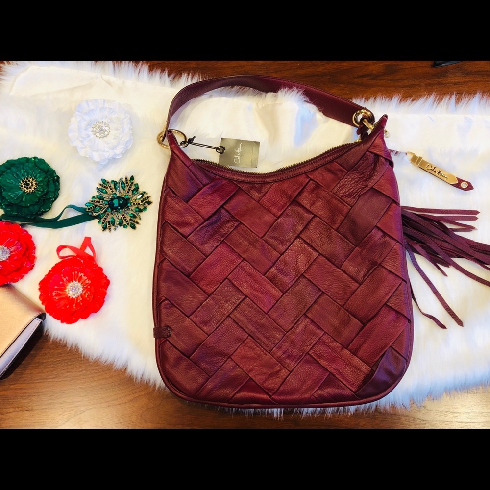 🔥HP🔥Cole Hahn Leather Shoulder Bag